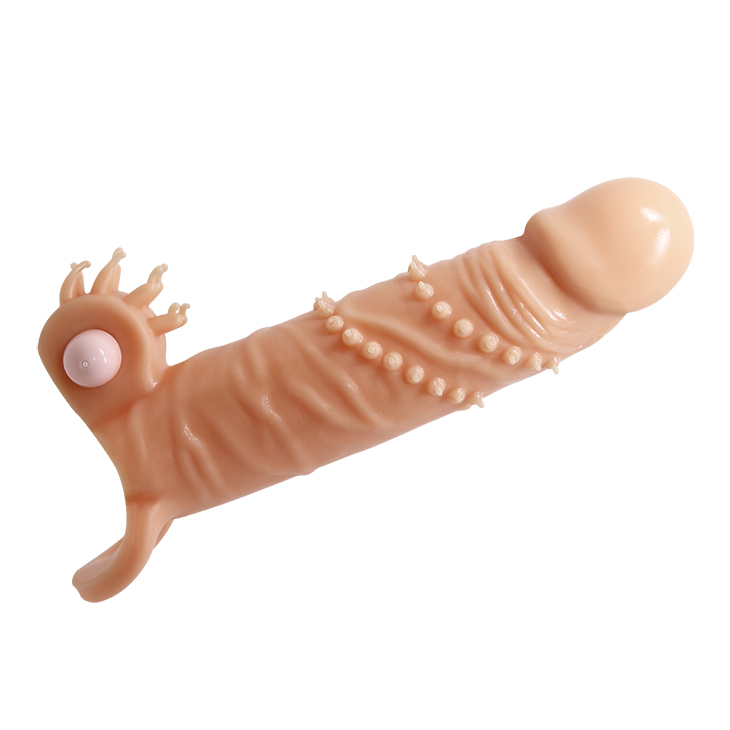 ����������� ����� ������� �� �����  Pretty Love Connor Vibrating Penis Sleeve Flesh