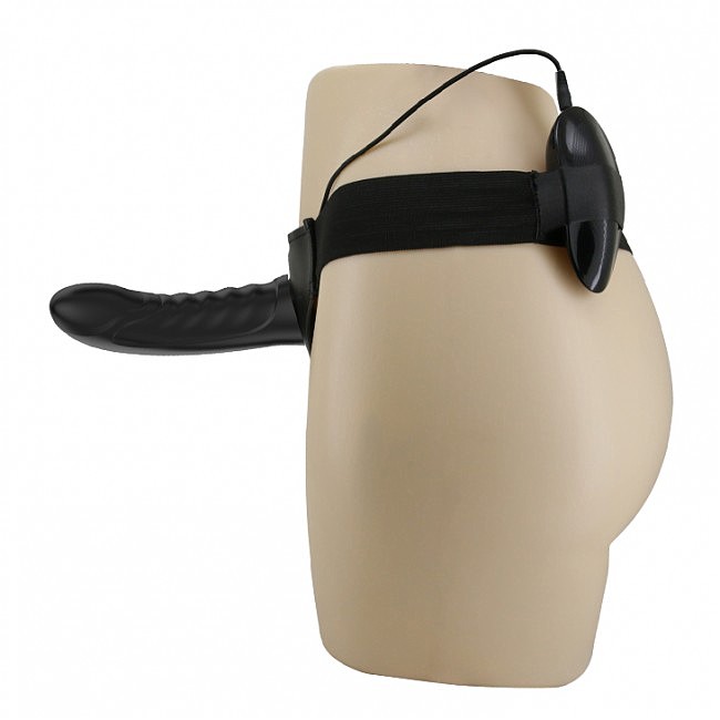    Pretty Love Marvin Vibrating StrapOn Harness Black, 16.2 