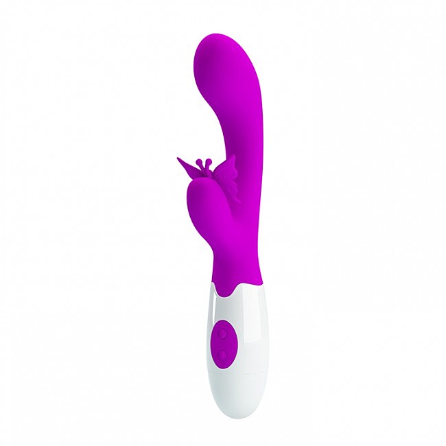   Pretty Love Butterfly Kiss Vibrator Purple