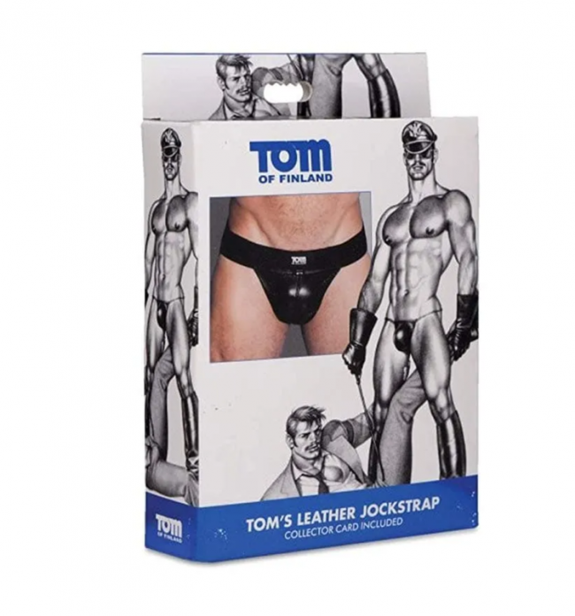  Tom of Finland Leather Jock Strap   , M/L