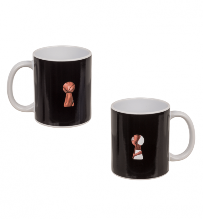    Stoneware Mug Stripper Girl