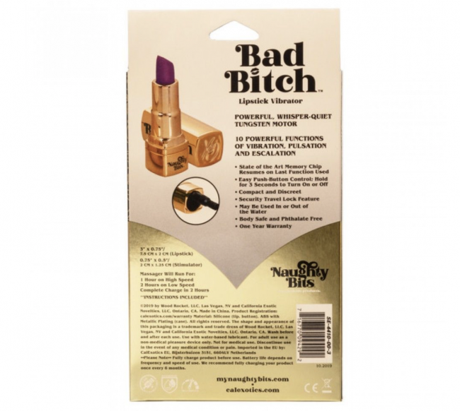    Bad Bitch Lipstick Vibrator