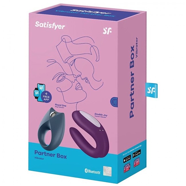   Satisfyer Partner Box 2:    Double Joy +  Royal One