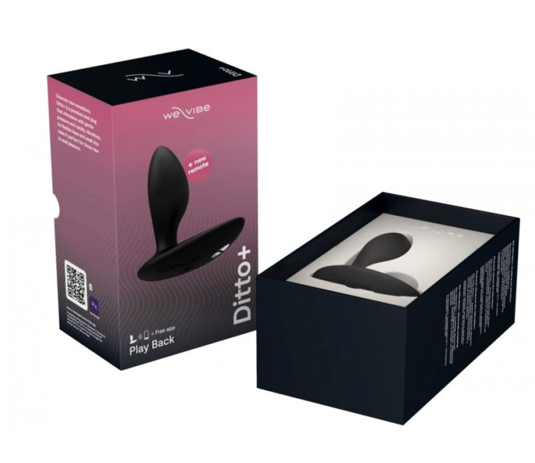     We-Vibe Ditto+ Satin Black      