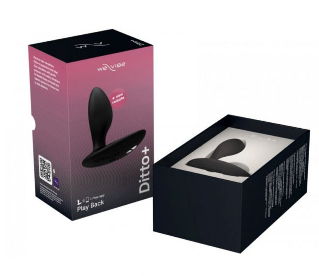     We-Vibe Ditto+ Satin Black      