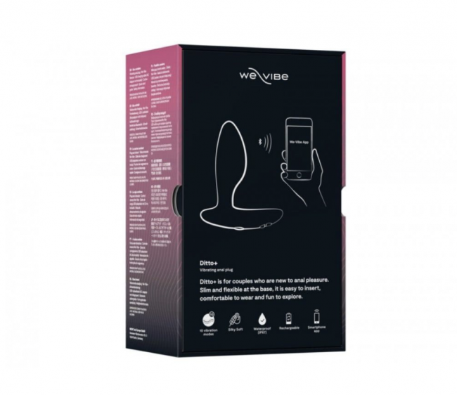     We-Vibe Ditto+ Satin Black      