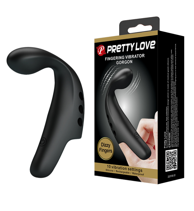    Pretty Love Fingering Vibrator Gordon Black