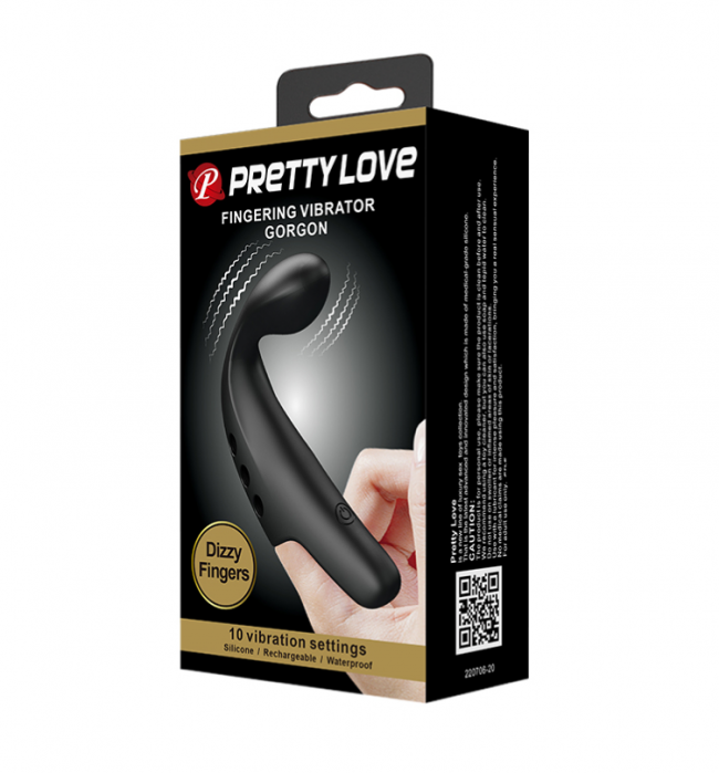    Pretty Love Fingering Vibrator Gordon Black