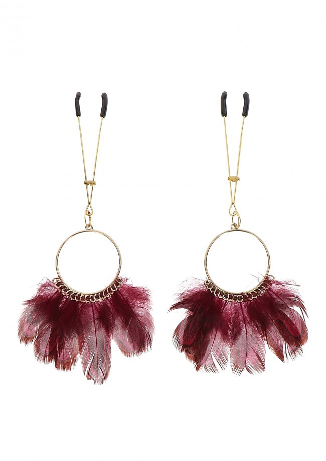    Tweezers With Feathers