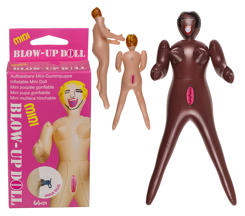 �������� ����-����� Mini Blow-Up Doll Brown Hair, 66 ��