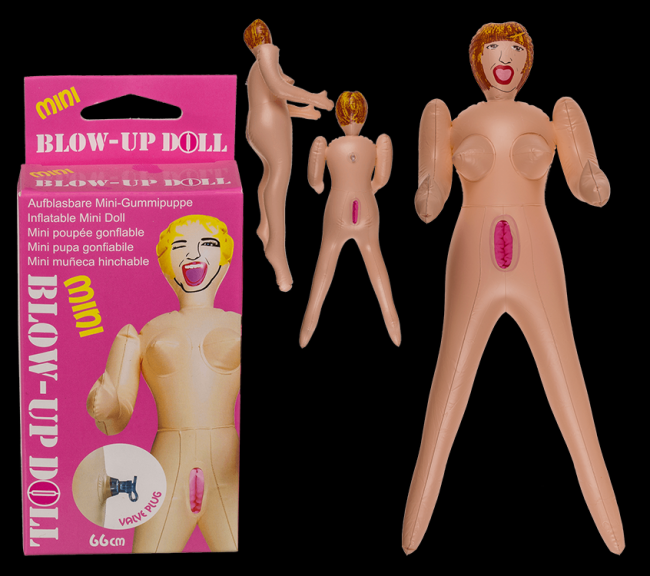 �������� ����-����� Mini Blow-Up Doll Red Hair, 66 ��