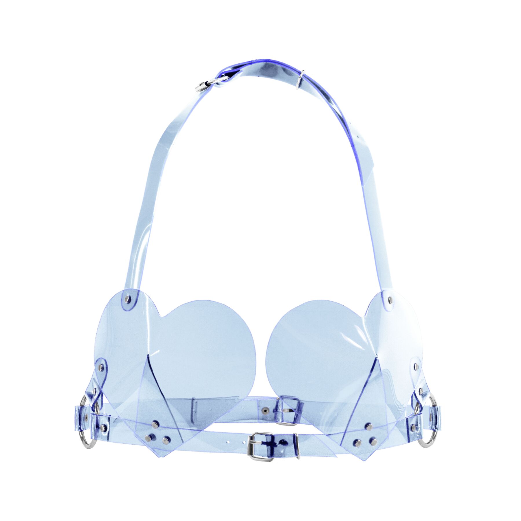    Feral Feelings Hearts Bra Trasparent