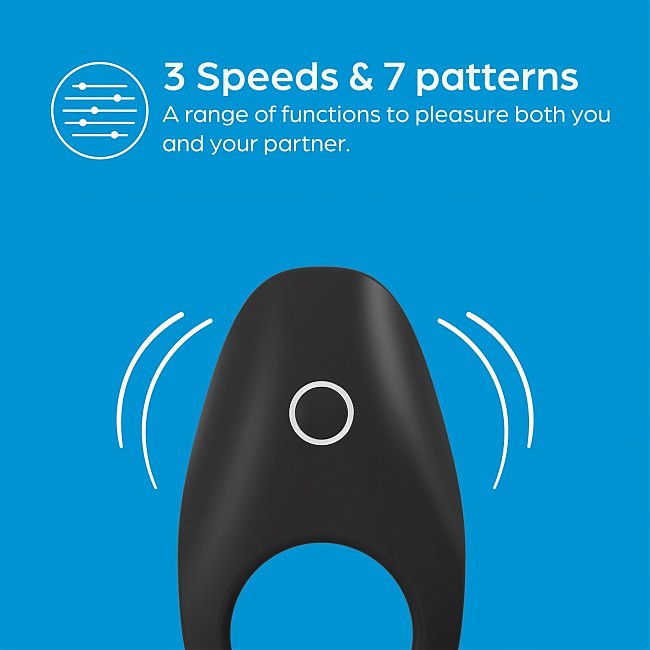   Rechargeable Vibrating Cock Ring So Divine