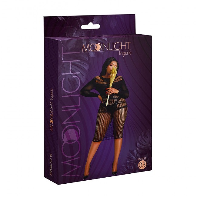 - Moonlight Plus Model 03 XL-XXXL Black, ,  