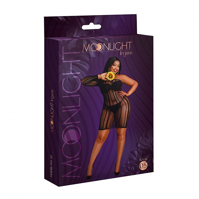 - Moonlight Plus Model 05 XL-XXXL Black,     