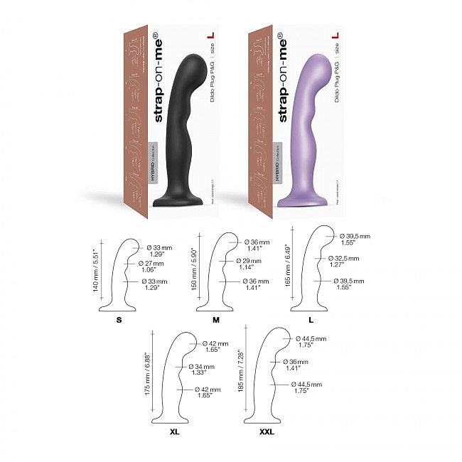    Strap-On-Me Dildo Plug P&G, size L