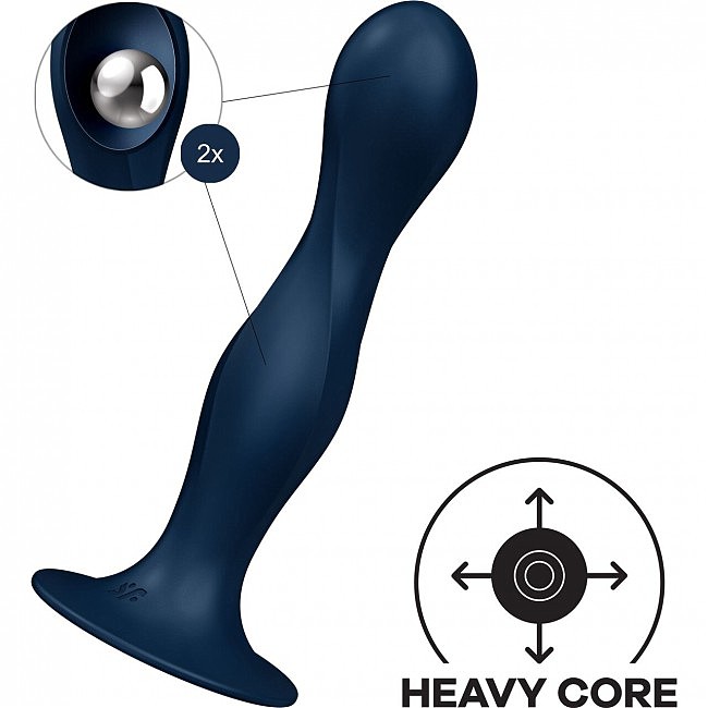    Satisfyer Double Ball-R Dark Blue