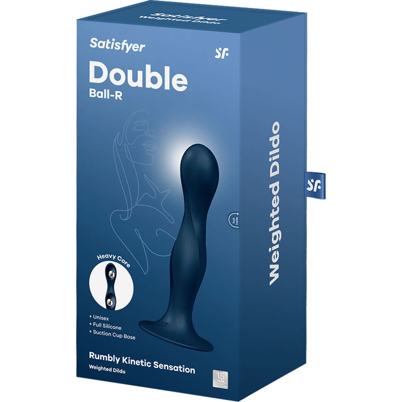    Satisfyer Double Ball-R Dark Blue