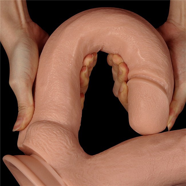   12' King-sized Dildo Flesh, 6,8 