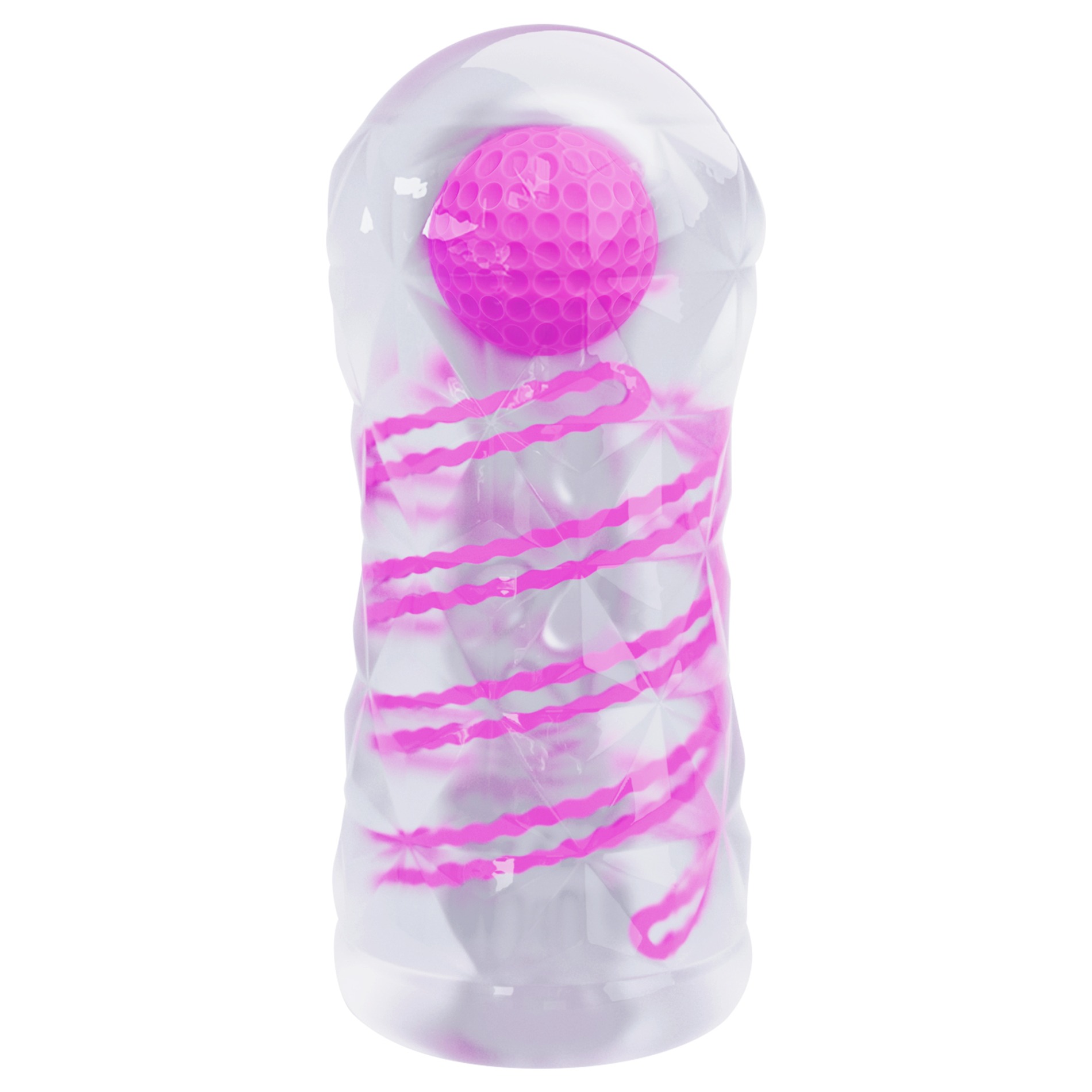   PRETTY LOVE  Transparent masturbator, TPR