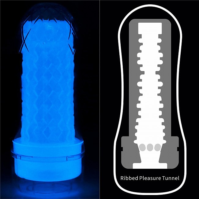 ����������� � ���� Lumino Play Masturbator Crystal Ribbed