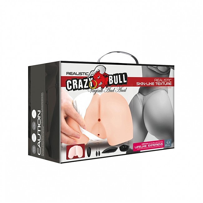   +  Crazy Bull Vagina and Anal Masturbator