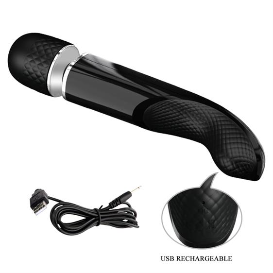   Pretty Love Charming Massager 11,4 inch Black 