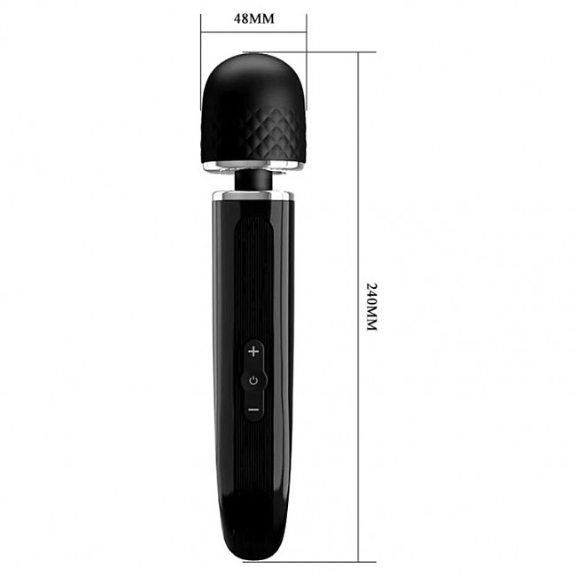   Pretty Love Charming Massager 11,4 inch Black 