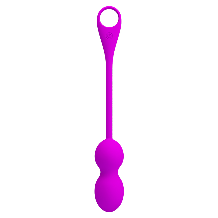  Pretty Love Elvira Phone Control Vibro Balls Purple
