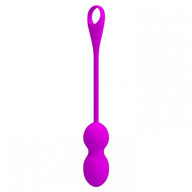  Pretty Love Elvira Phone Control Vibro Balls Purple