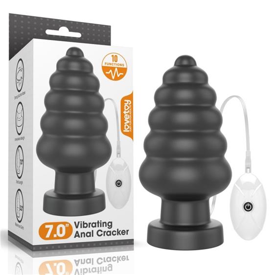      7» LoveToy King Sized Vibrating Anal Cracker, 8,3 