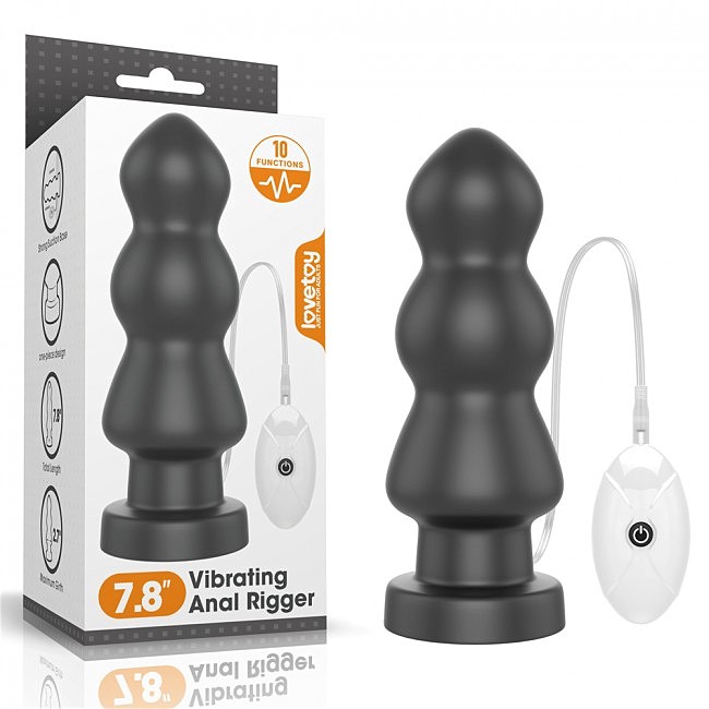 �������� ��������������� King Sized Vibrating Anal Rigger 7.8&raquo; LoveToy