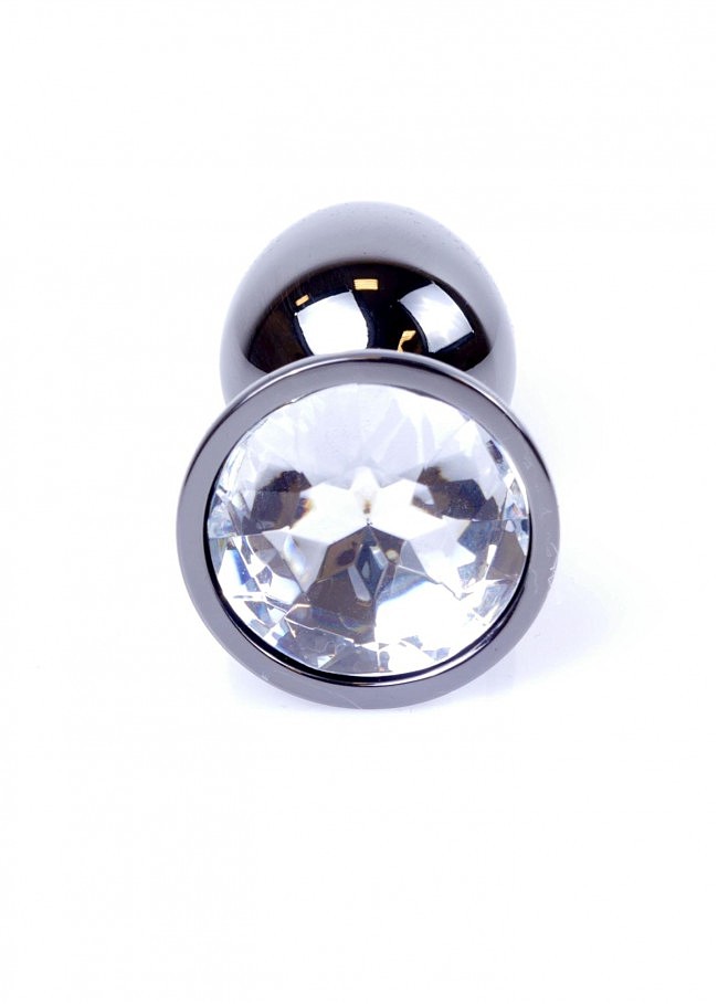    Jewellery Dark Silver PLUG Clear, 2,7 