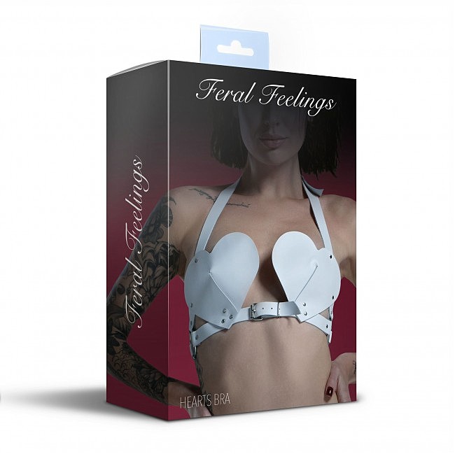      Feral Feelings Hearts Bra