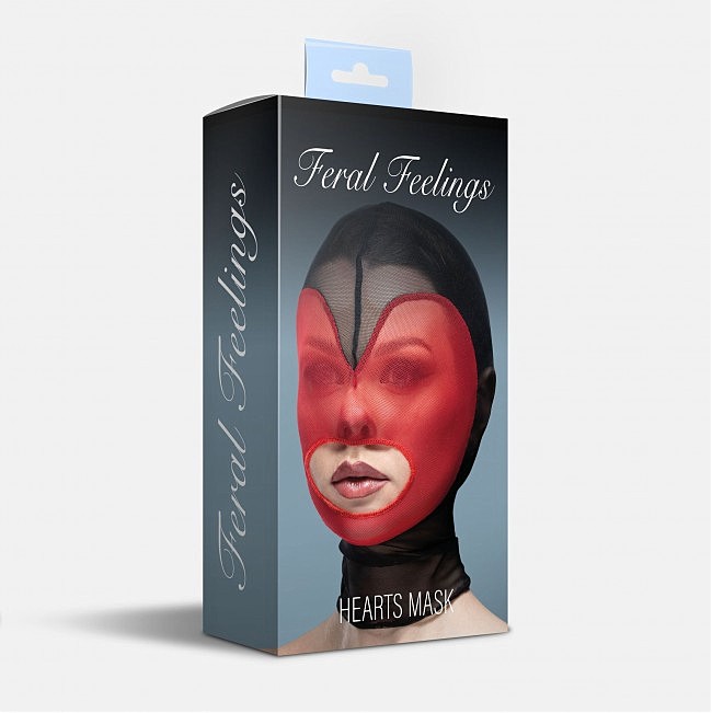       Feral Feelings Hearts Mask