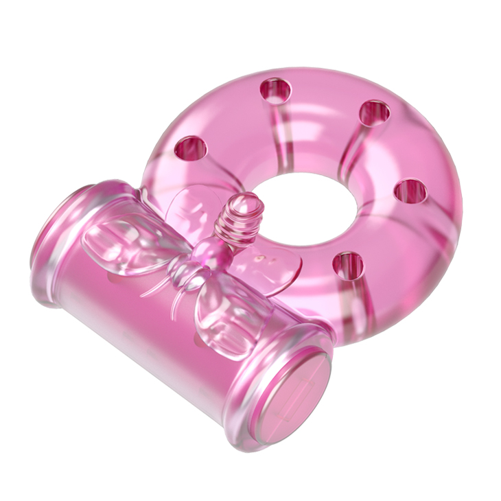   Vibration and condom ring Pink