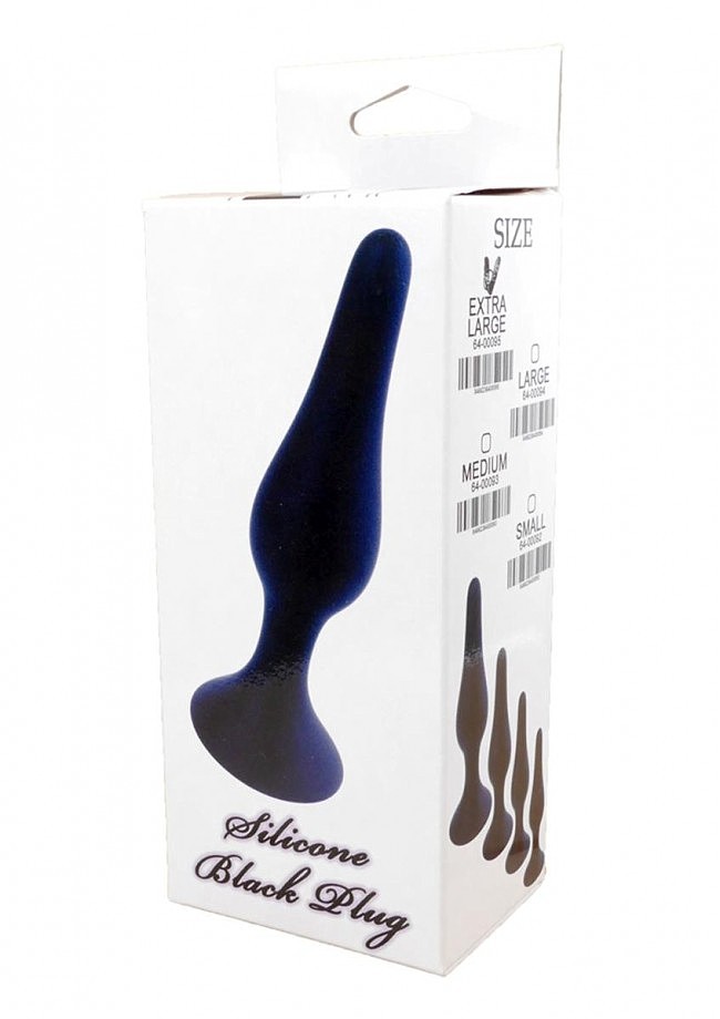    Silicone Plug Black Small  