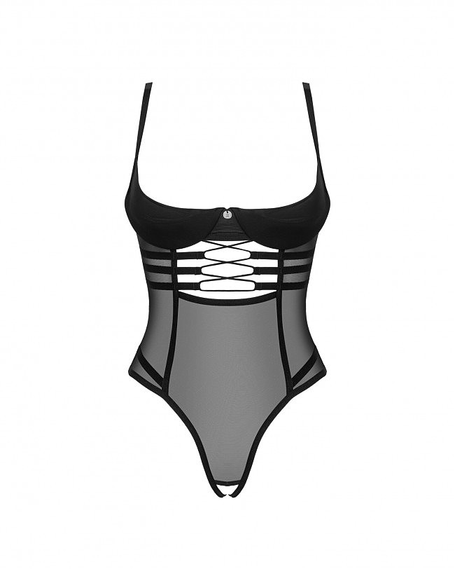   Obsessive Roxelia crotchless teddy