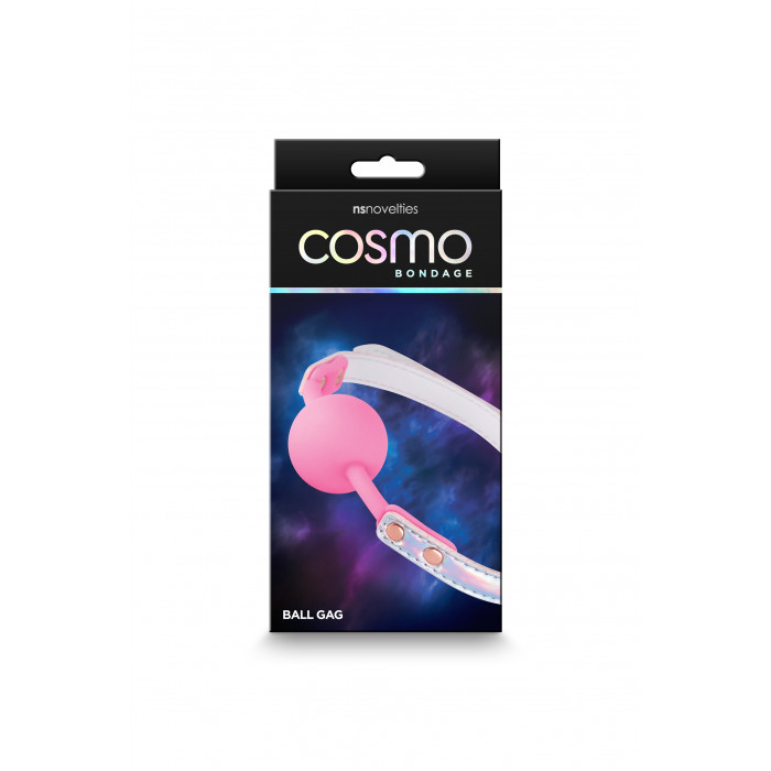  ���� � ����������� ������� NS Novelties COSMO BONDAGE BALL GAG RAINBOW