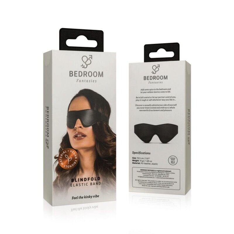  ����� �������� �� ����� Bedroom Fantasies Blindfold Elastic Band Black