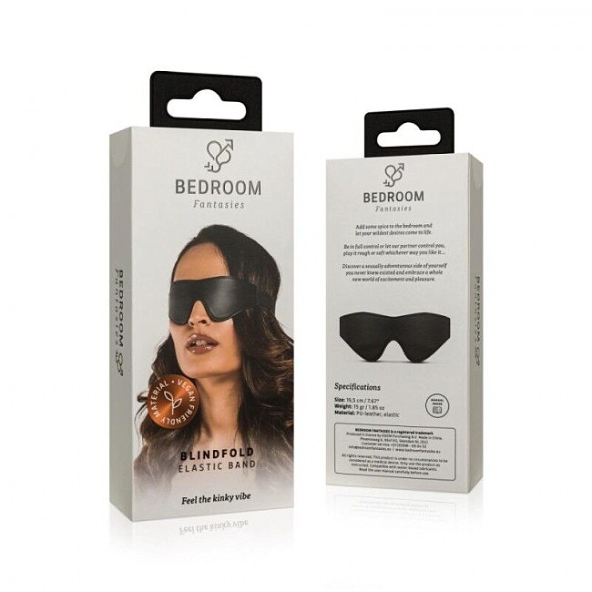  ����� �������� �� ����� Bedroom Fantasies Blindfold Elastic Band Black