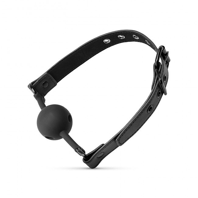  ���� Bedroom Fantasies Ball Gag Breathable Silicone Black