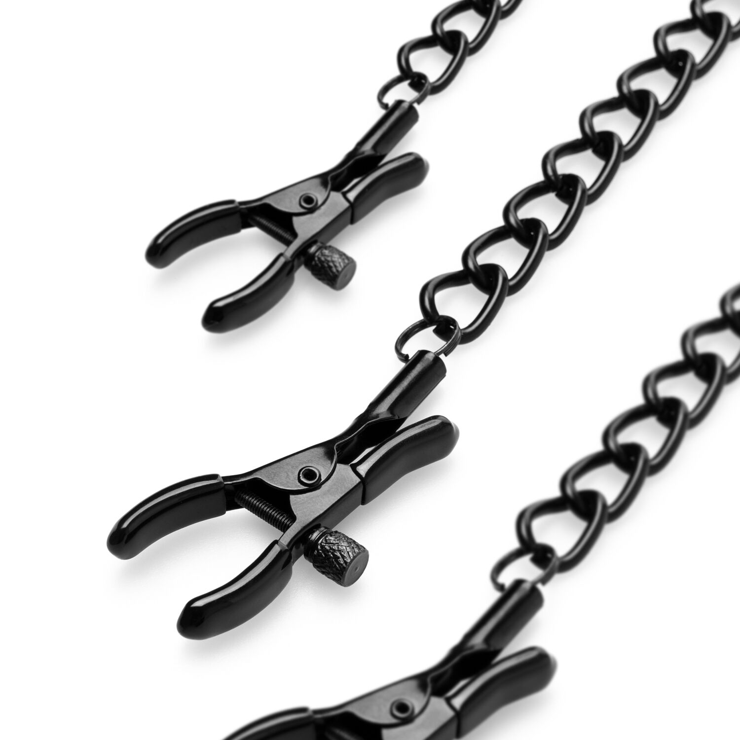������ ��� ������ � ������� Bedroom Fantasies Nipple & Clit Clamps Black, 60 ��