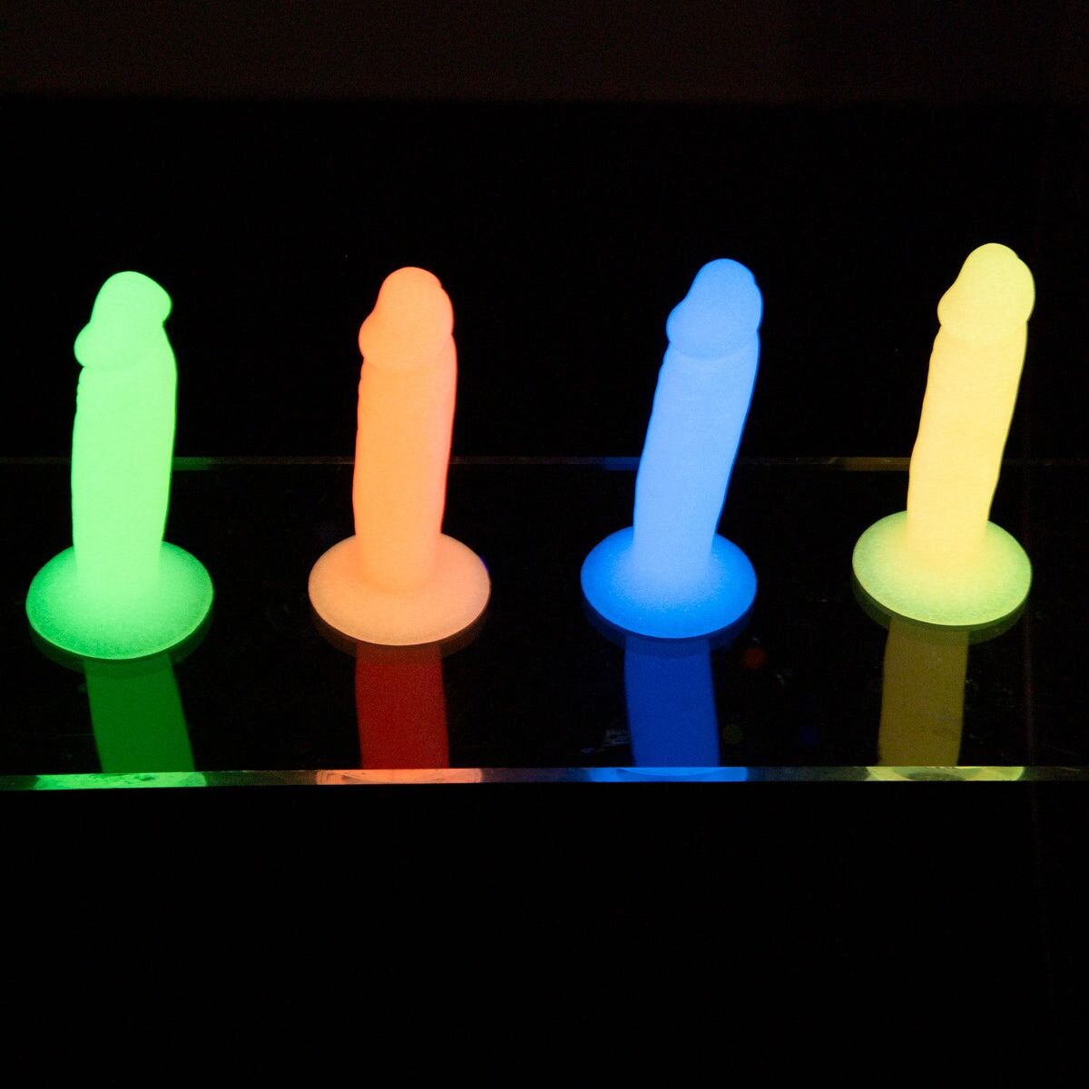 ����� ��������������� ADDICTION Silly Willy Glow in the Dark 12 ��