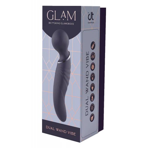 ��������� ��������-�������� ������� ���������� Dream Toys Glam Dual Wand Vibe, ����������