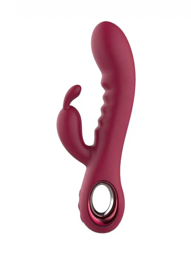 ��������-������ ��������� Dream Toys Glam Rabbit Vibe RED, 5 ������, 5 ������� ������������� ��������