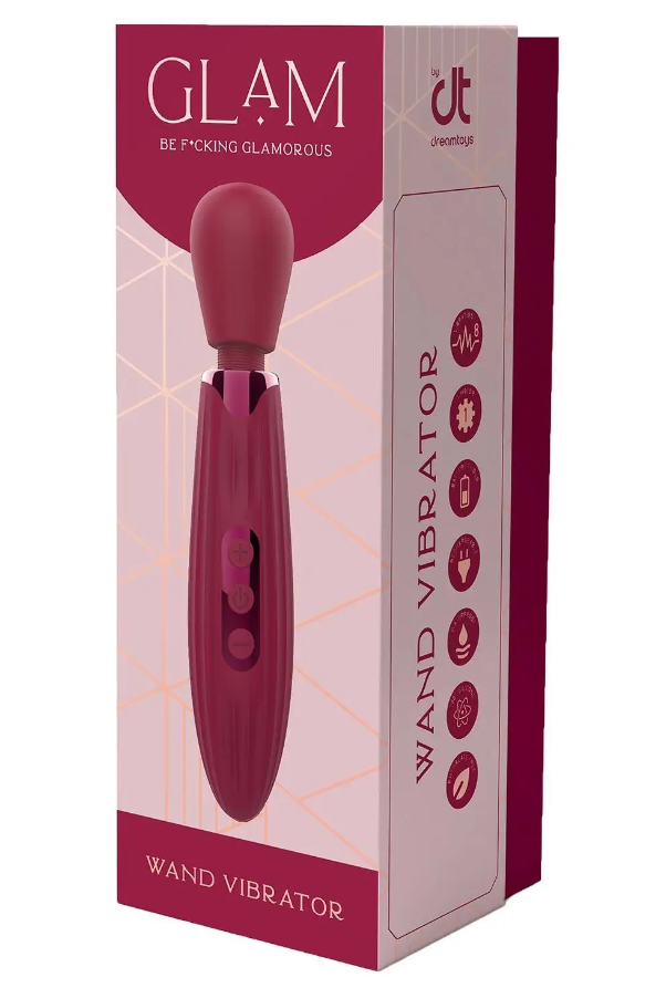 ��������-�������� Dream Toys Glam Wand Vibrator, �������, 24 � 5 ��