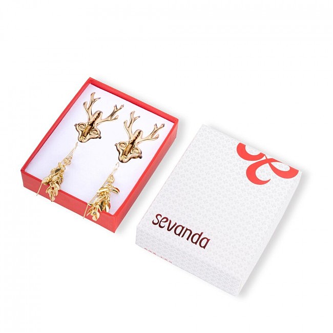    LOCKINK SEVANDA Stag Adjustable Nipple Clamps Set, 