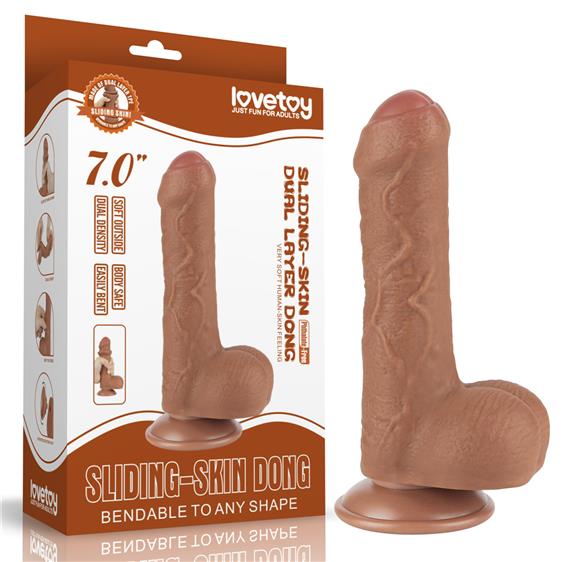 ������������� � �������� �������� Sliding-Skin Dual Layer Dong 7&raquo; Brown, 18,3 � 3,5 ��