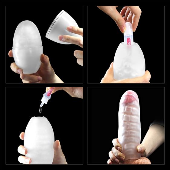 �����������-���� Traning Master Giant Egg Masturbator Purple LoveToy, 12 � 7 ��
